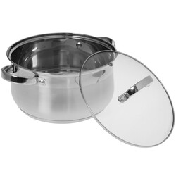 Изображение товара Кастрюля Appetite Elisa 4.5 л 22 см серый