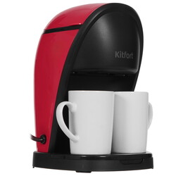 Изображение товара Кофеварка капельная Kitfort КТ-7188-1 красный