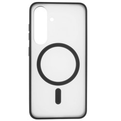 Изображение товара Накладка  uBear Cloud Mag Case для Samsung Galaxy S25 серый/прозрачный