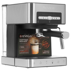Изображение товара Кофеварка рожковая Endever Costa-1065 серебристый