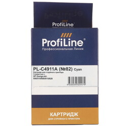 Изображение товара Картридж ProfiLine PL-C4911A (№82) голубой