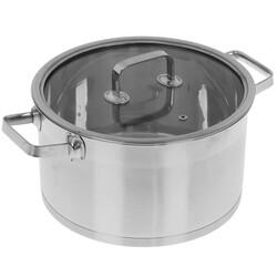 Изображение товара Кастрюля Rashel Виктория R-600w 6 л 24 см серебристый