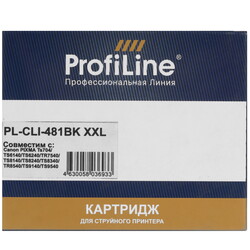Изображение товара Картридж ProfiLine PL-CLI-481BK XXL черный