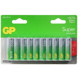 Изображение товара Батарейка GP Super Alkaline AA (LR6/ER14505/FR6/R6P)