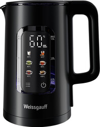 Изображение товара Электрочайник Weissgauff WK 1500 Db Touch BodyCool черный