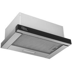 Изображение товара Вытяжка телескопическая Oasis UV-50G (F) черный/серебристый