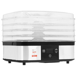 Изображение товара Сушилка для овощей и фруктов Profi Cook PC-DR 1116 серебристый