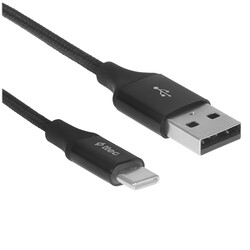 Изображение товара Кабель круглый TTEC USB Type-C - USB 2.0 Type-A черный 0.3 м