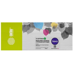 Изображение товара Картридж Cactus CS-EPT8043 T8043 пурпурный