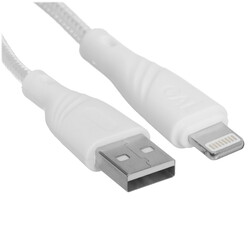 Изображение товара Кабель круглый GAL Lightning 8-pin - USB 3.2 Gen 1 Type-A белый 2 м