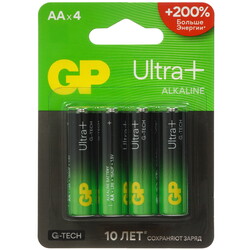 Изображение товара Батарейка GP Ultra+G-TECH AA (LR6/ER14505/FR6/R6P)