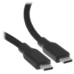 Изображение товара Кабель круглый Genius USB Type-C - USB Type-C черный 1.5 м