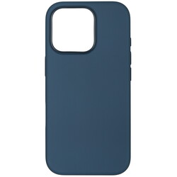 Изображение товара Накладка  DEPPA Liquid Silicone для Apple iPhone 16 Pro синий