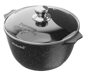 Изображение товара Кастрюля Мечта Гранит Induction Pro 43802И 3 л 22 см черный