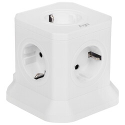 Изображение товара Сетевой фильтр AGNI TP-VE4U5E белый