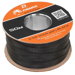 Изображение товара Оплетка для провода DL Audio Piranha WP 0 Ga Black