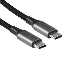 Изображение товара Кабель круглый Ugreen USB Type-C - USB Type-C черный 0.5 м