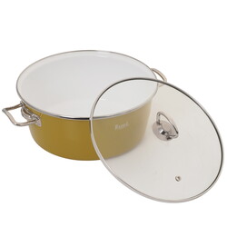 Изображение товара Кастрюля Rashel Grand R6026 5.2 л 26 см зеленый