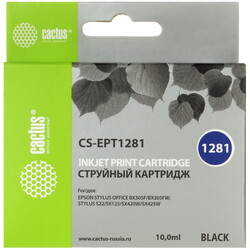 Изображение товара Картридж Cactus CS-EPT1281 черный