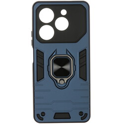 Изображение товара Накладка  DF Armor Case для Tecno POVA 6 Neo синий/черный