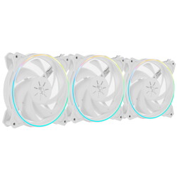 Изображение товара Комплект вентиляторов InWin Sirius Pure ASP120 [ASP120FAN-3PK] белый