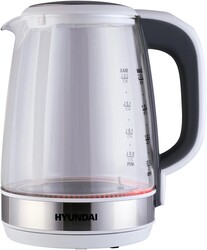 Изображение товара Электрочайник Hyundai HYK-G8880 белый