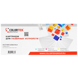 Изображение товара Картридж лазерный Colortek CF360A (508A) Bk черный