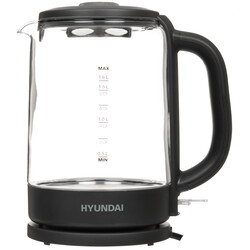 Изображение товара Электрочайник Hyundai HYK-G3402 черный