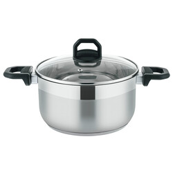 Изображение товара Кастрюля Appetite Бетти 4.5 л 22 см серый