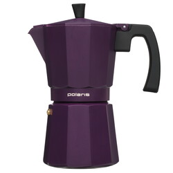 Изображение товара Гейзерная кофеварка Polaris ECO-9С фиолетовый