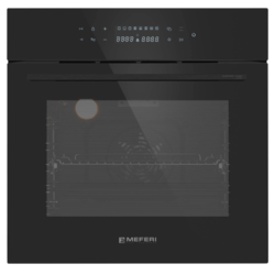 Изображение товара Электрический духовой шкаф Meferi MEO6010BK ULTRA черный