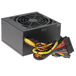 Изображение товара Блок питания POWERMAN 600W [PM-600ATX-F-BL_BOX] черный