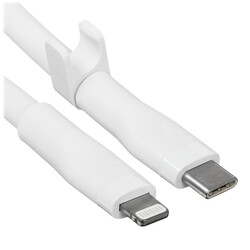 Изображение товара Кабель круглый Belkin Lightning 8-pin - USB Type-C белый 3 м