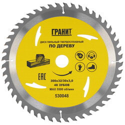 Изображение товара Диск пильный ГРАНИТ 530048