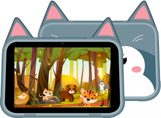 Изображение товара 8" Планшет KENSHI Kids H20 LTE 64 ГБ серый