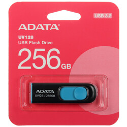 Изображение товара Память USB Flash 256 ГБ ADATA UV128 [AUV128-256G-RBE]