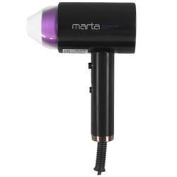 Изображение товара Фен Marta MT-1263 черный/фиолетовый