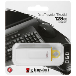 Изображение товара Память USB Flash 128 ГБ Kingston DataTraveler Exodia [KC-U2G128-5R]