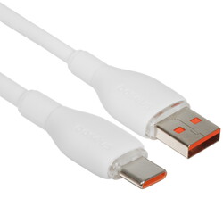 Изображение товара Кабель круглый Baseus USB Type-C - USB 2.0 Type-A белый 1.2 м