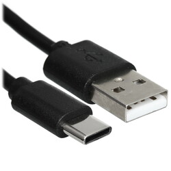 Изображение товара Кабель круглый Aceline USB Type-C - USB 2.0 Type-A черный 1 м