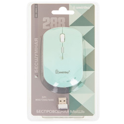 Изображение товара Мышь беспроводная Smartbuy 288 [SBM-288AG-LG] зеленый