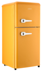 Изображение товара Холодильник компактный   Harper HRF-T120M оранжевый