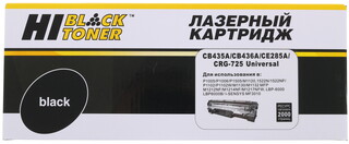 Изображение товара Картридж лазерный Hi-Black CRG-725 черный, с чипом