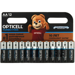 Изображение товара Батарейка Opticell Turbo Max AA (LR6/ER14505/FR6/R6P)