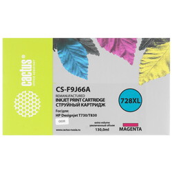 Изображение товара Картридж Cactus CS-F9J66A пурпурный