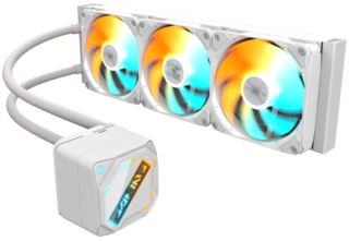 Изображение товара Система охлаждения GIGABYTE GAMING 360 ICE  белая