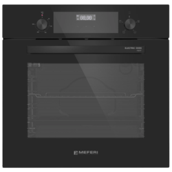 Изображение товара Электрический духовой шкаф Meferi MEO604BK POWER черный