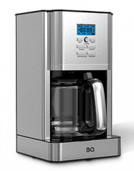 Изображение товара Кофеварка капельная BQ CM1004 Steel-black серебристый