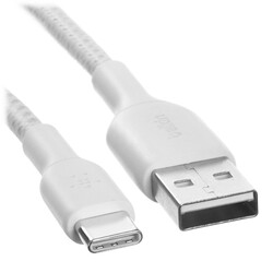 Изображение товара Кабель круглый Belkin USB Type-C - USB 2.0 Type-A белый 2 м