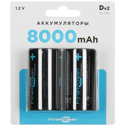 Изображение товара Аккумулятор FinePower HR-20 8000 мА*ч